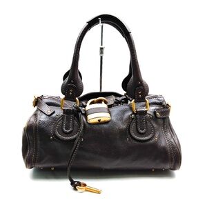 ❌Sold❌Chloé Dark Brown Paddington Handbag Purse